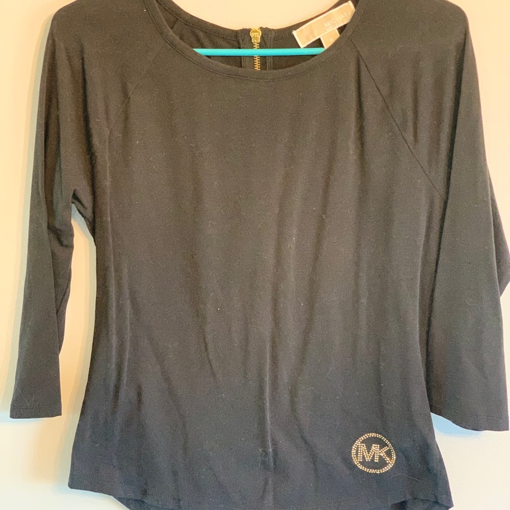 Black Michael kors top